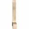 Ekena Millwork Bellingham Rough Sawn Timber Gable Bracket, Douglas Fir, 72"W x 48"H x 6"D x 6"F, 16/12 Pitch GBW072X48X0606BEL00RDF - alternate 3